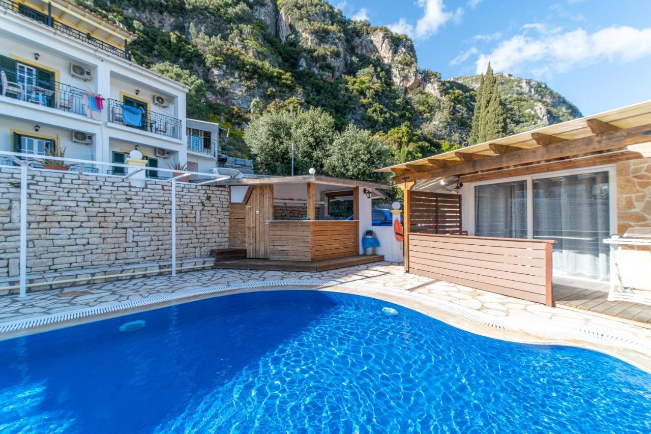 Captain Spiros Studios Paleokastritsa Exterior foto